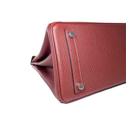Hermes Birkin 25 Rouge H Togo Palladium Hardware