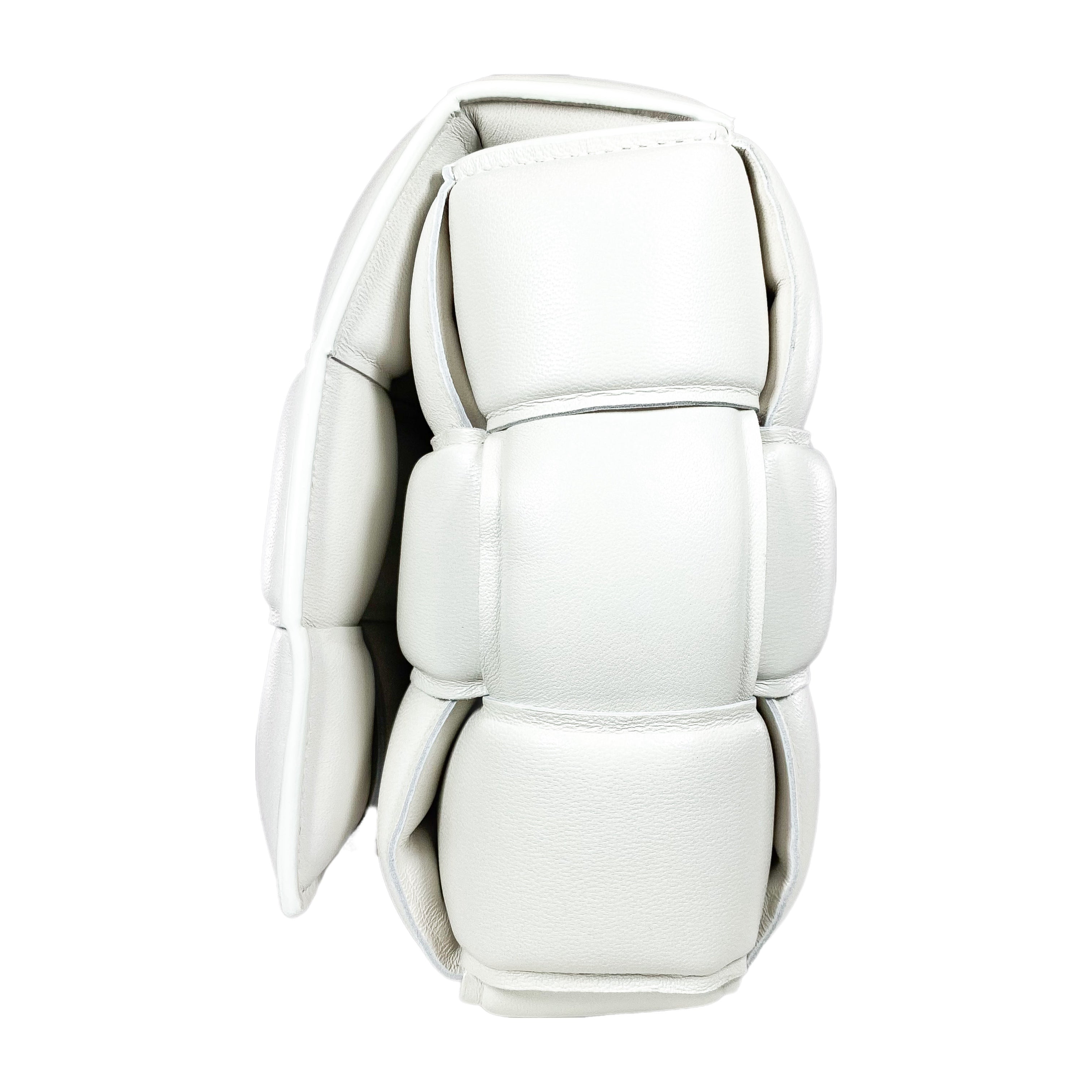 Bottega Veneta White Padded Cassette Bag