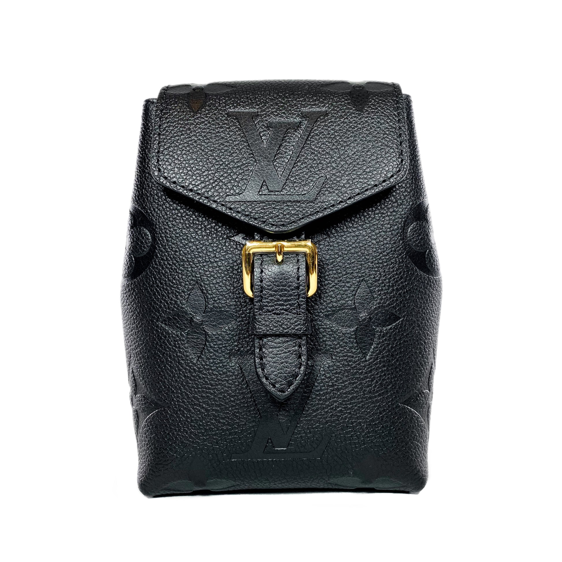 Louis Vuitton Black Empreinte Monogram Giant Tiny Backpack – Consign of the Times ™ Louis Vuitton Black Empreinte Monogram Giant Tiny Backpack – Consign of the Times ™