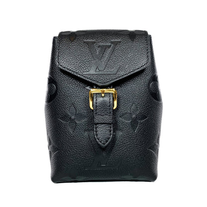 Louis Vuitton Black Empreinte Monogram Giant Tiny Backpack