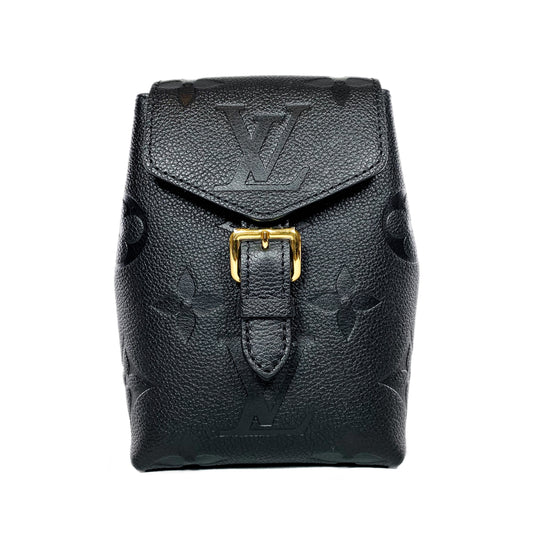 Louis Vuitton Black Empreinte Monogram Giant Tiny Backpack