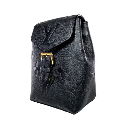 Louis Vuitton Black Empreinte Monogram Giant Tiny Backpack