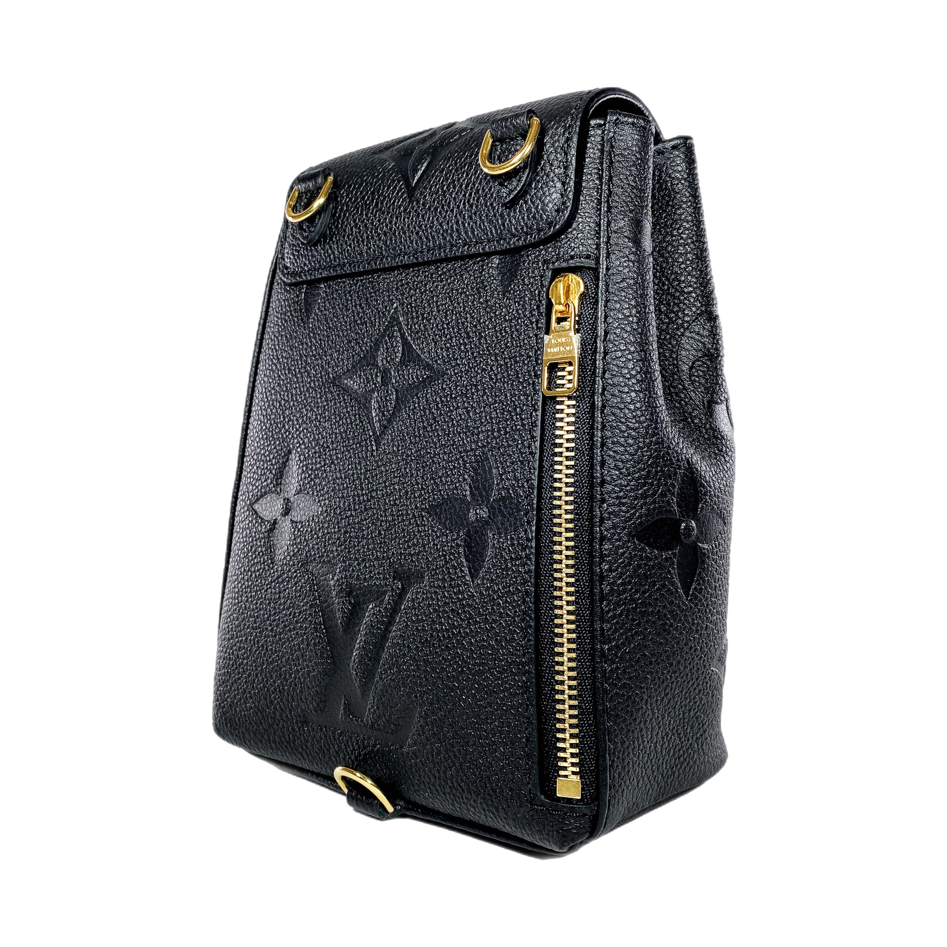 Louis Vuitton Black Empreinte Monogram Giant Tiny Backpack