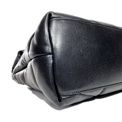 Saint Laurent Black Medium Puffer Loulou