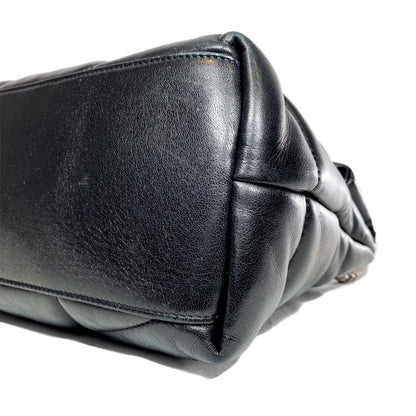 Saint Laurent Black Medium Puffer Loulou