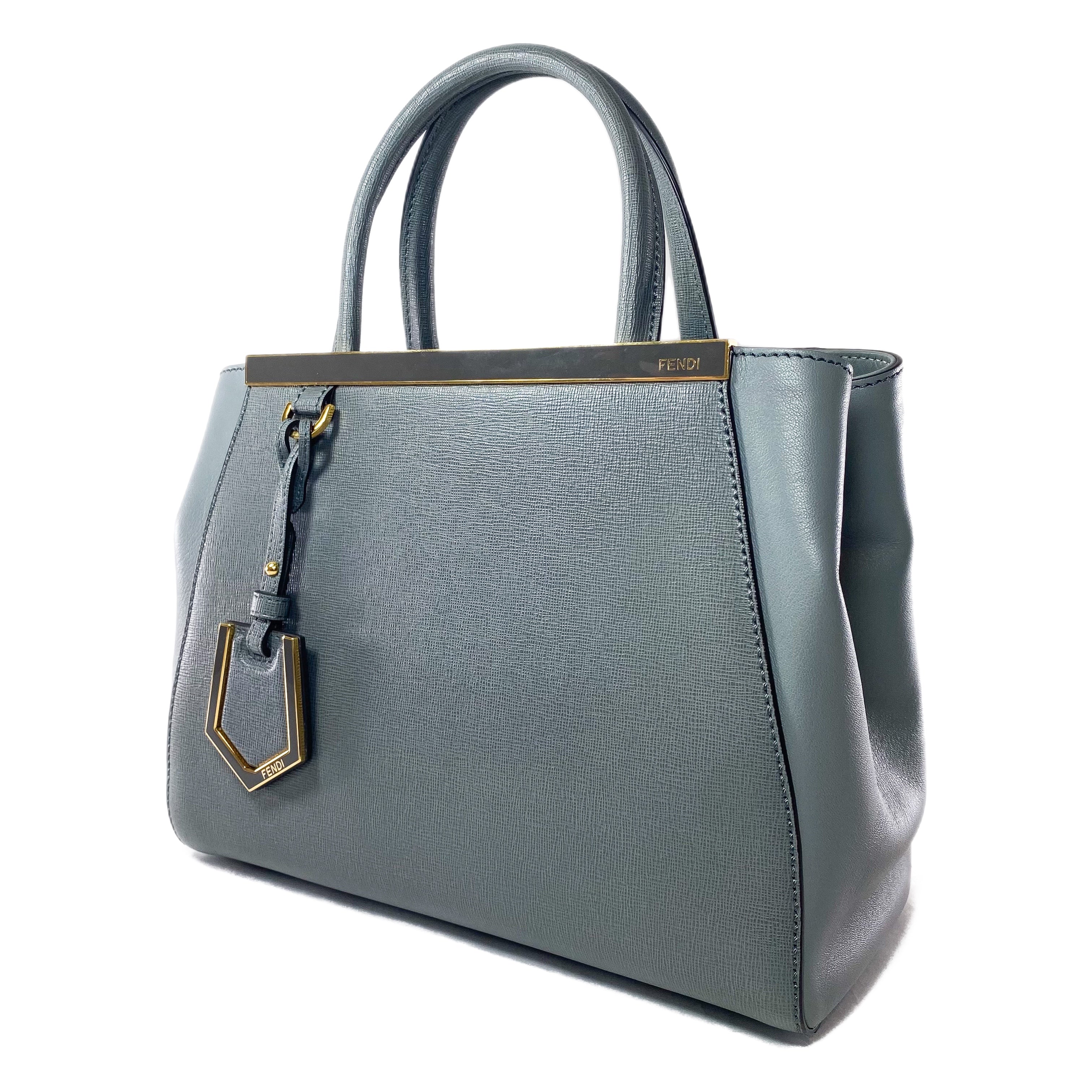 Fendi Grigio Chiaro Toujours Tote