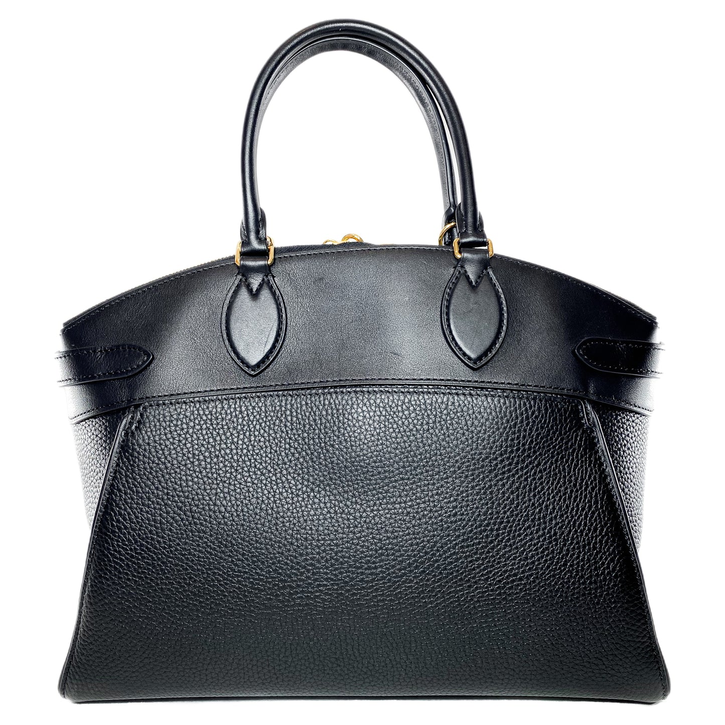 Louis Vuitton Black Taurillon Vendome Lock It MM