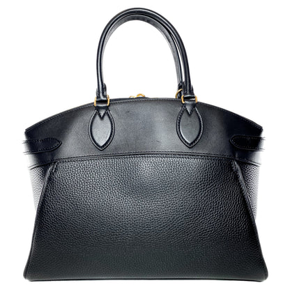 Louis Vuitton Black Taurillon Vendome Lock It MM