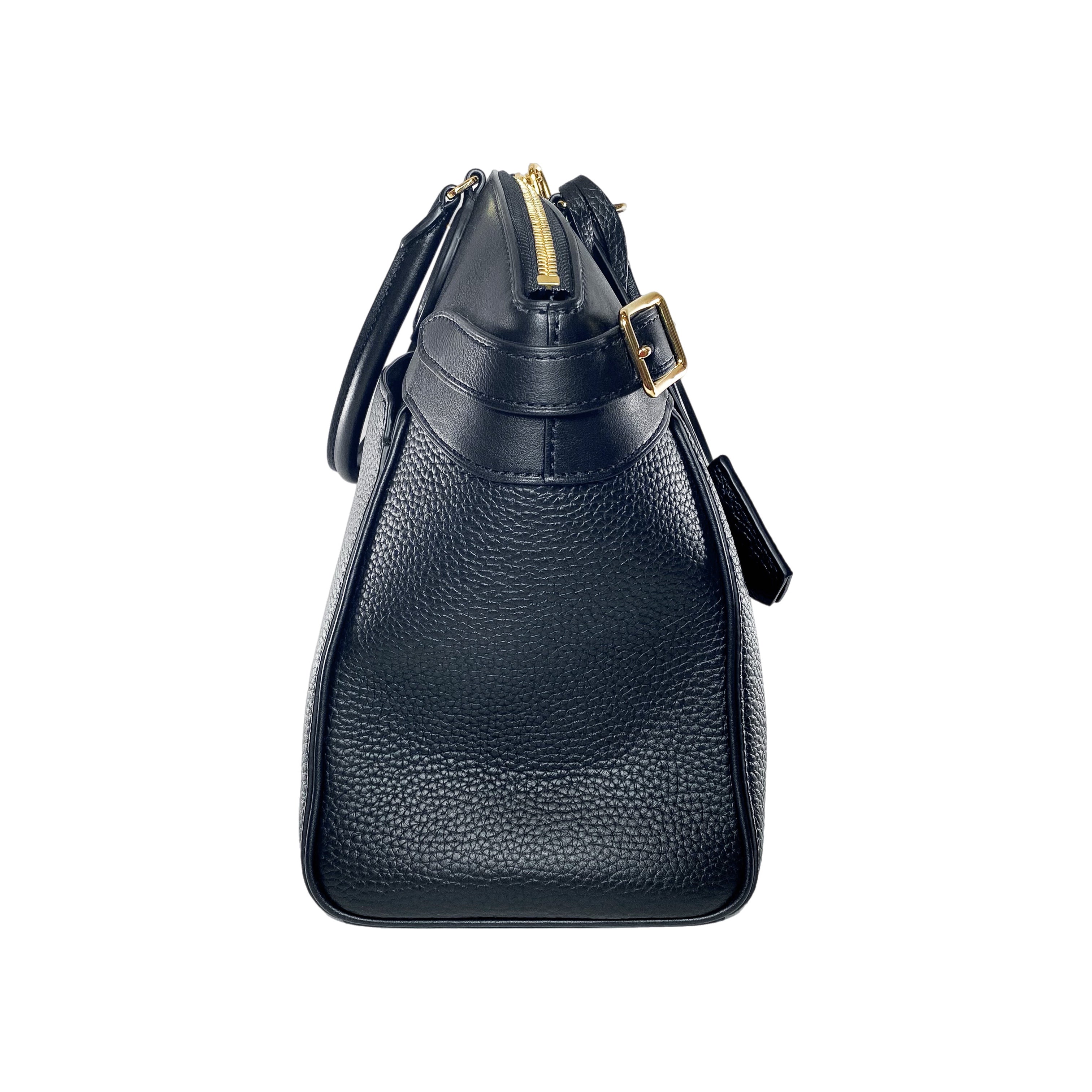 Louis Vuitton Black Taurillon Vendome Lock It MM