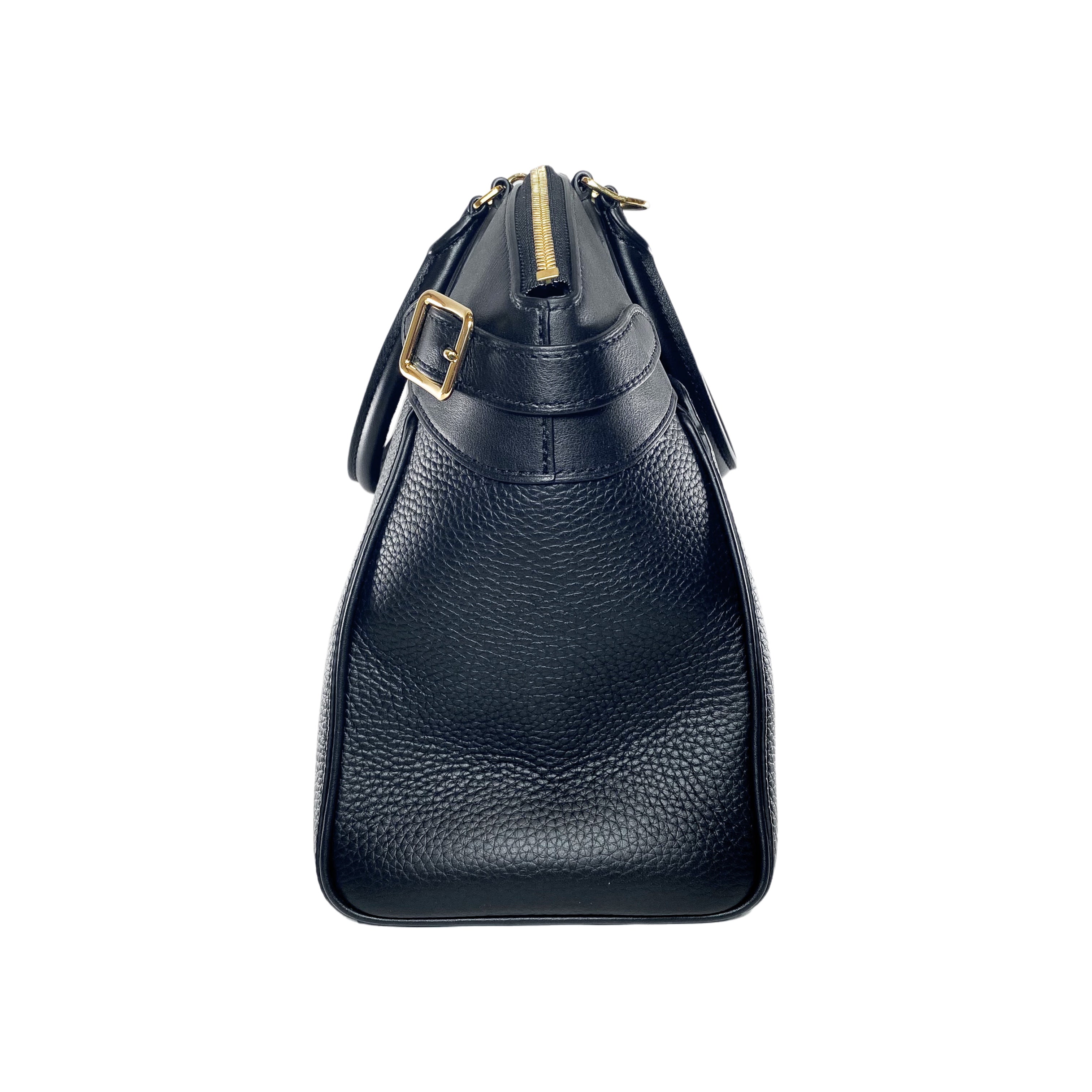Louis Vuitton Black Taurillon Vendome Lock It MM