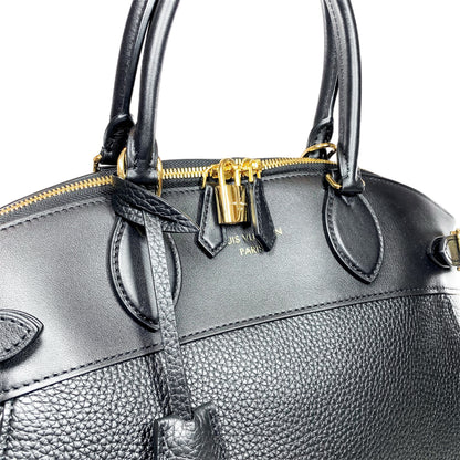 Louis Vuitton Black Taurillon Vendome Lock It MM