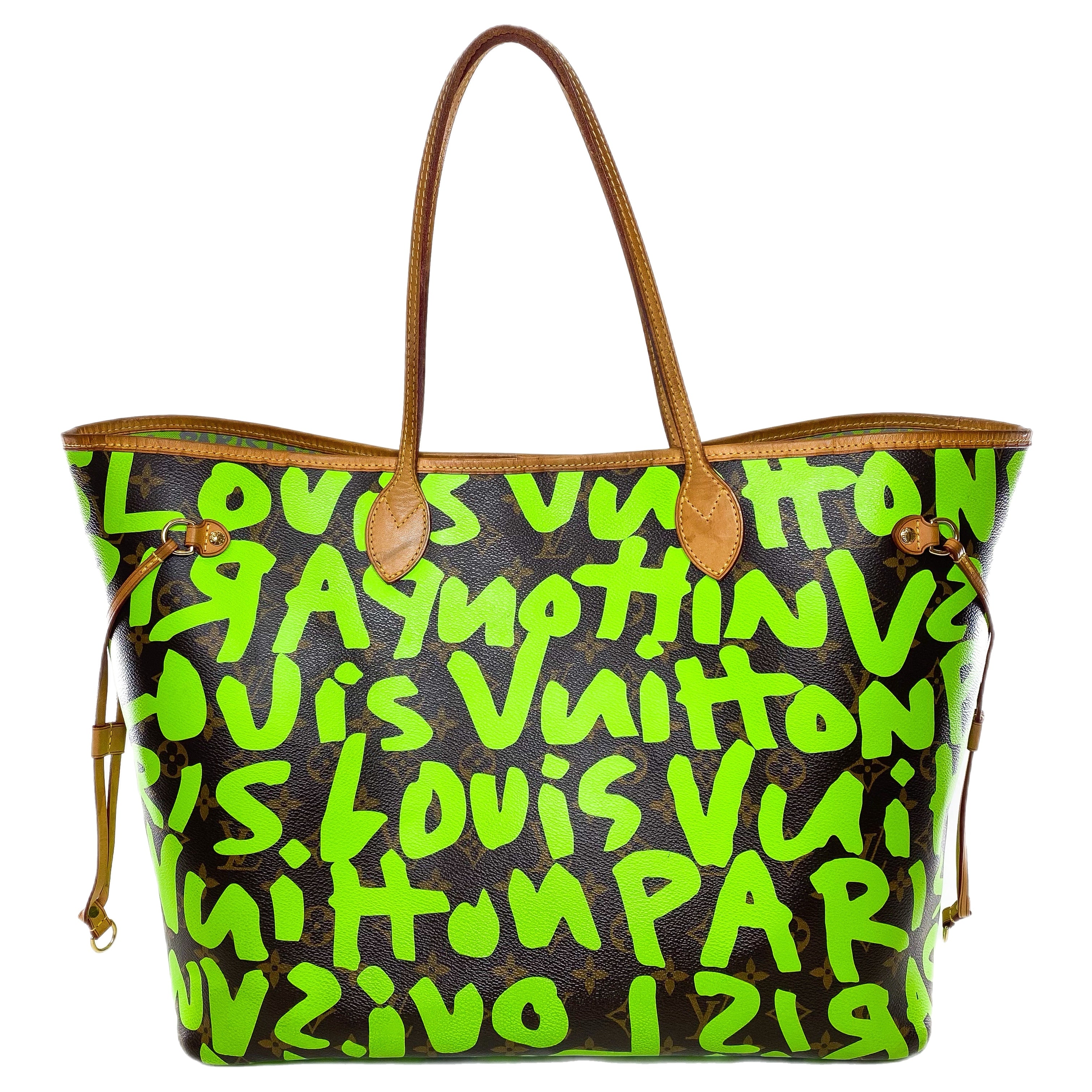 Louis Vuitton x Stephen Sprouse Monogram Green Graffiti Neverfull GM