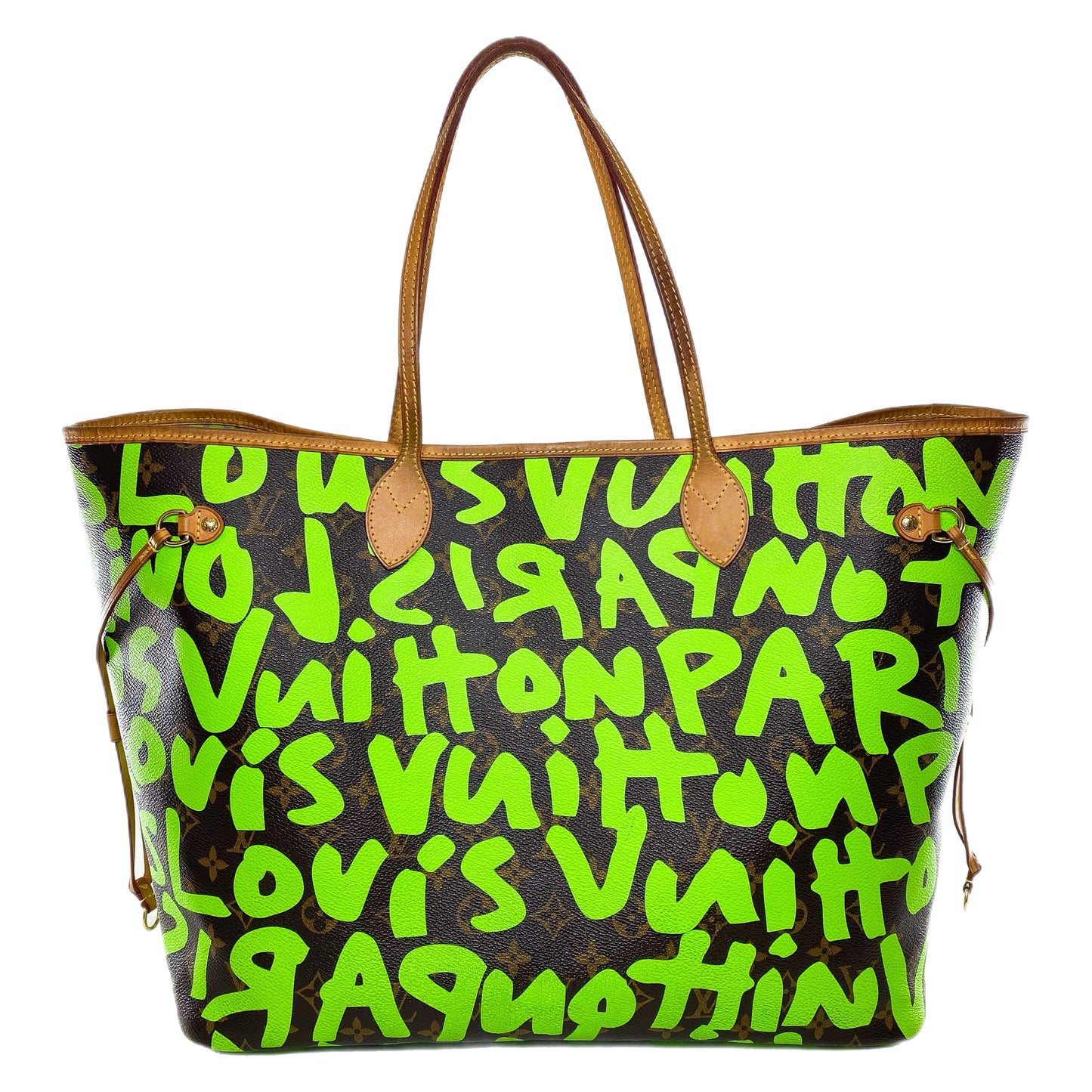 Louis Vuitton x Stephen Sprouse Monogram Green Graffiti Neverfull GM