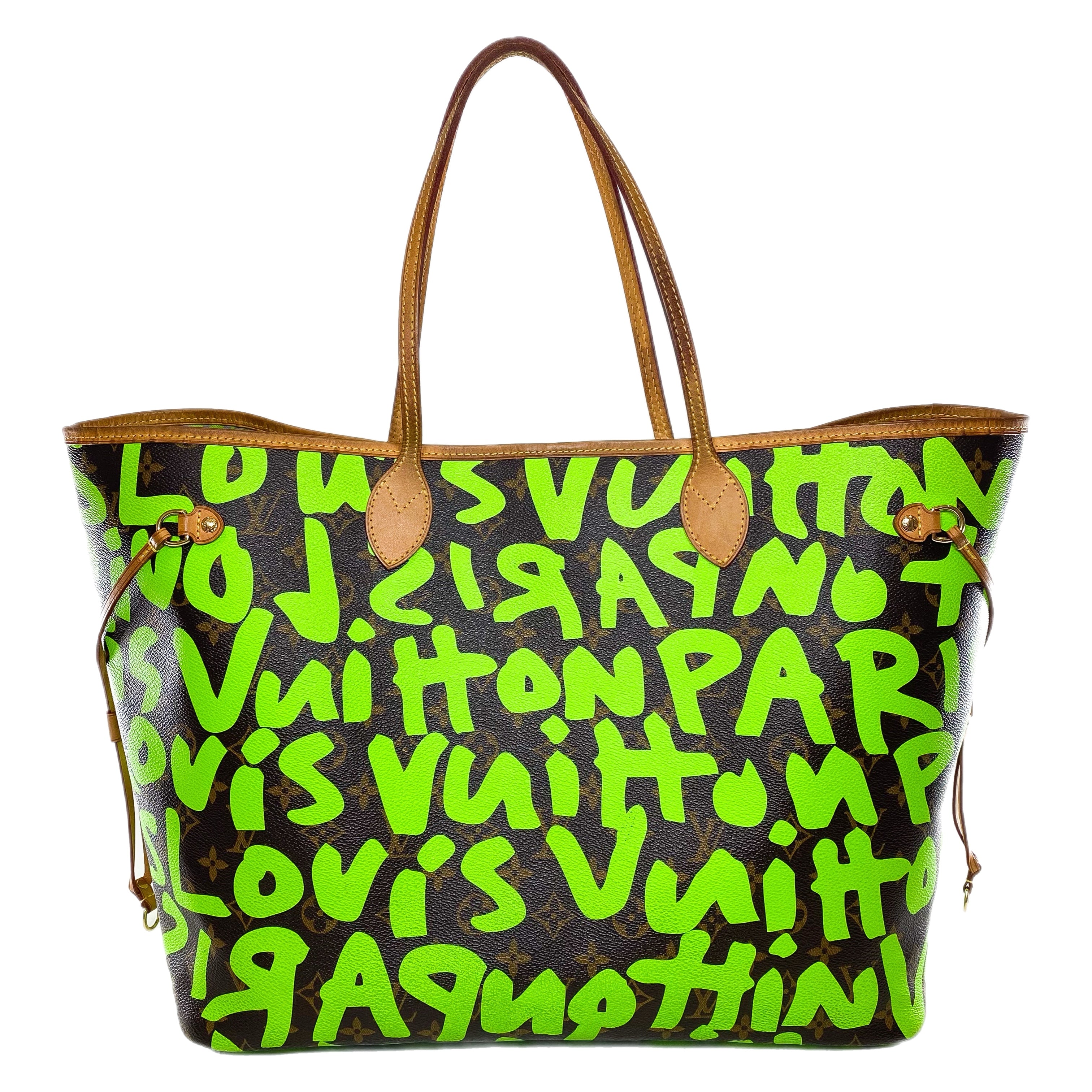 Louis Vuitton x Stephen Sprouse Monogram Green Graffiti Neverfull GM