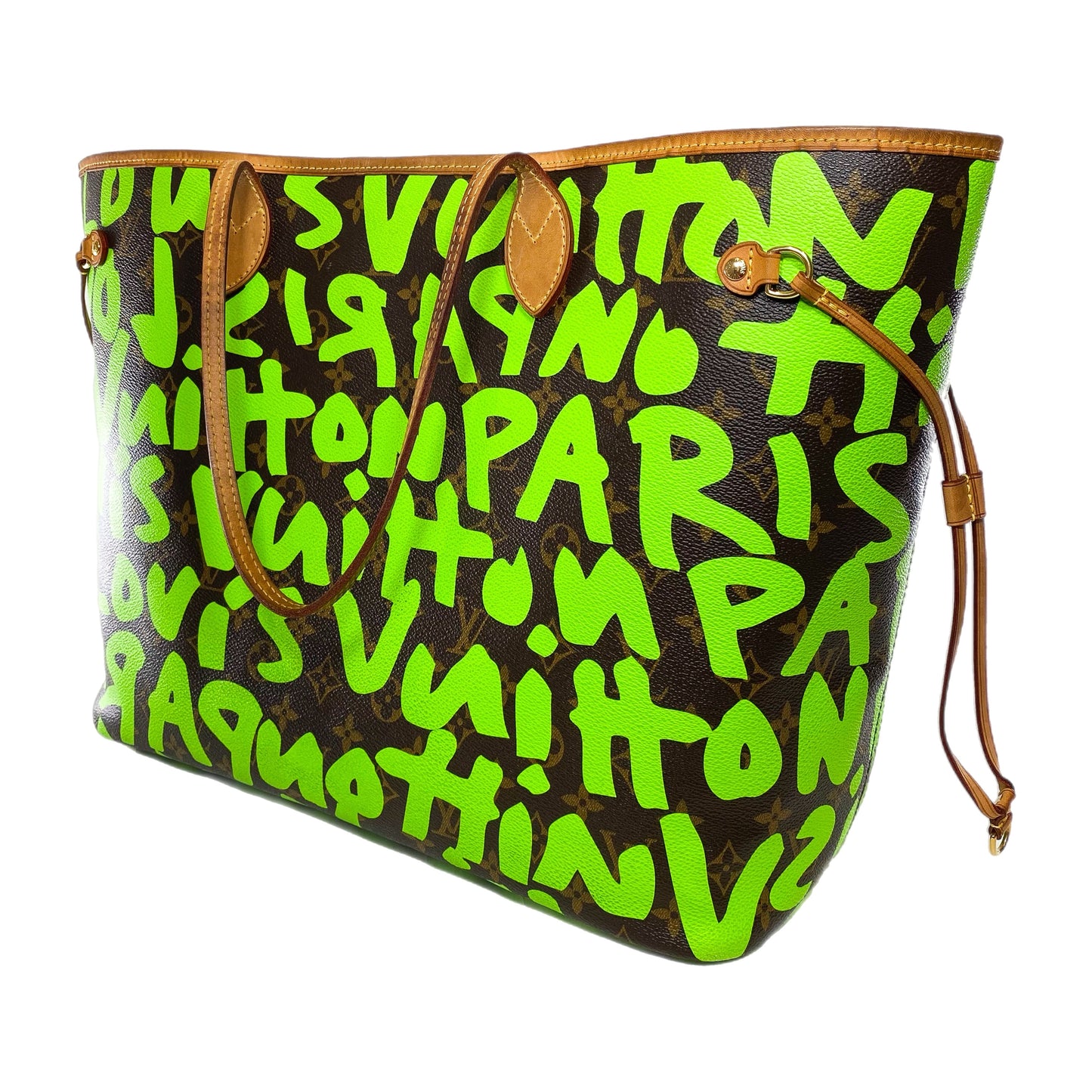 Louis Vuitton x Stephen Sprouse Monogram Green Graffiti Neverfull GM
