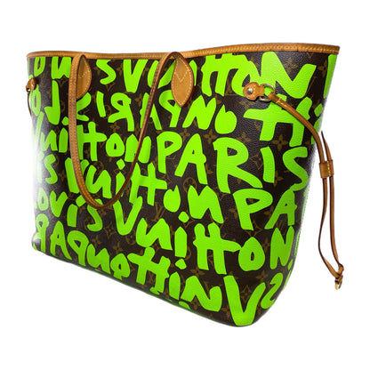 Louis Vuitton x Stephen Sprouse Monogram Green Graffiti Neverfull GM