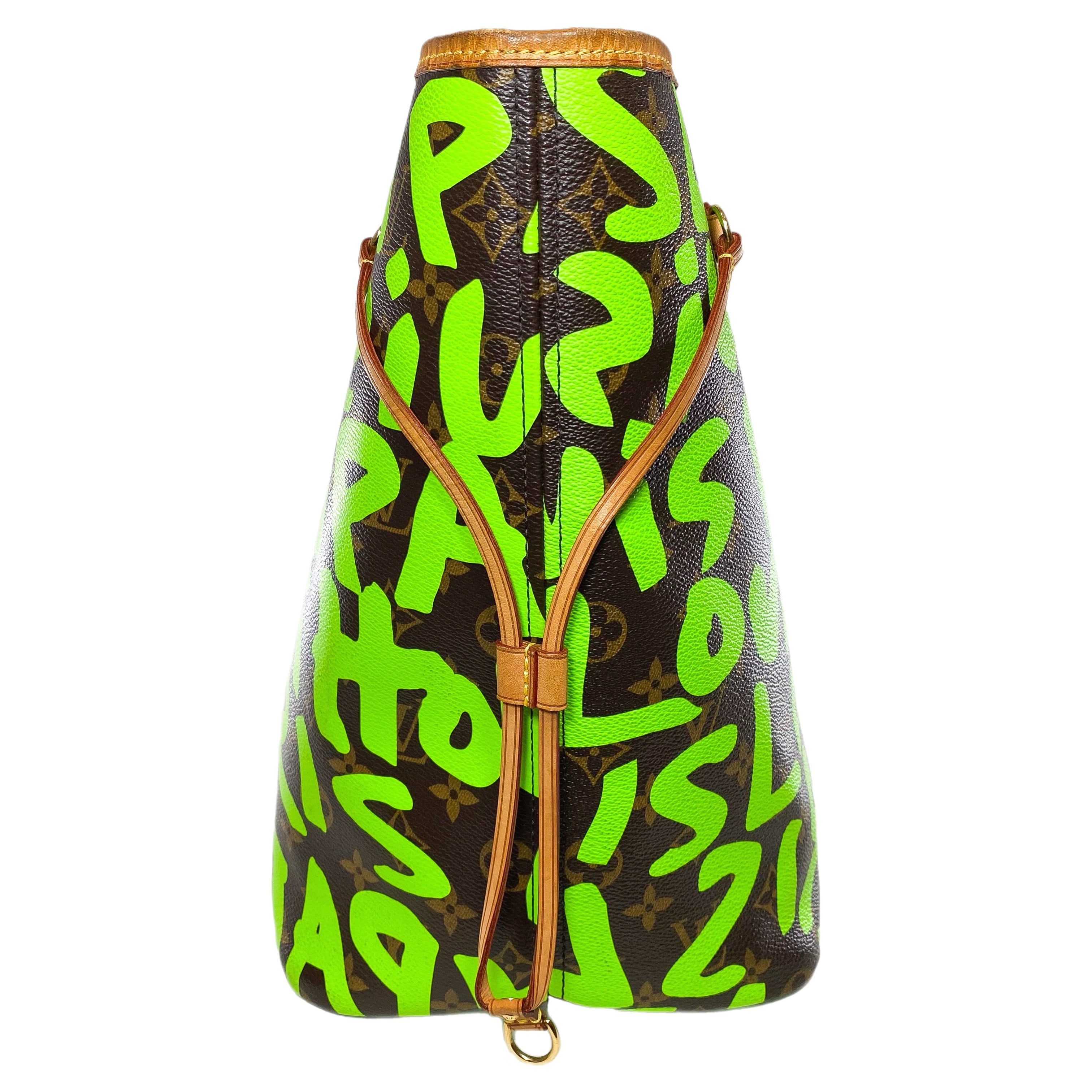 Louis Vuitton x Stephen Sprouse Monogram Green Graffiti Neverfull GM
