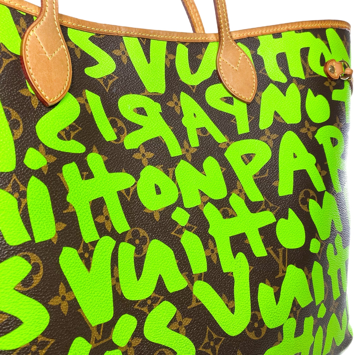 Louis Vuitton x Stephen Sprouse Monogram Green Graffiti Neverfull GM