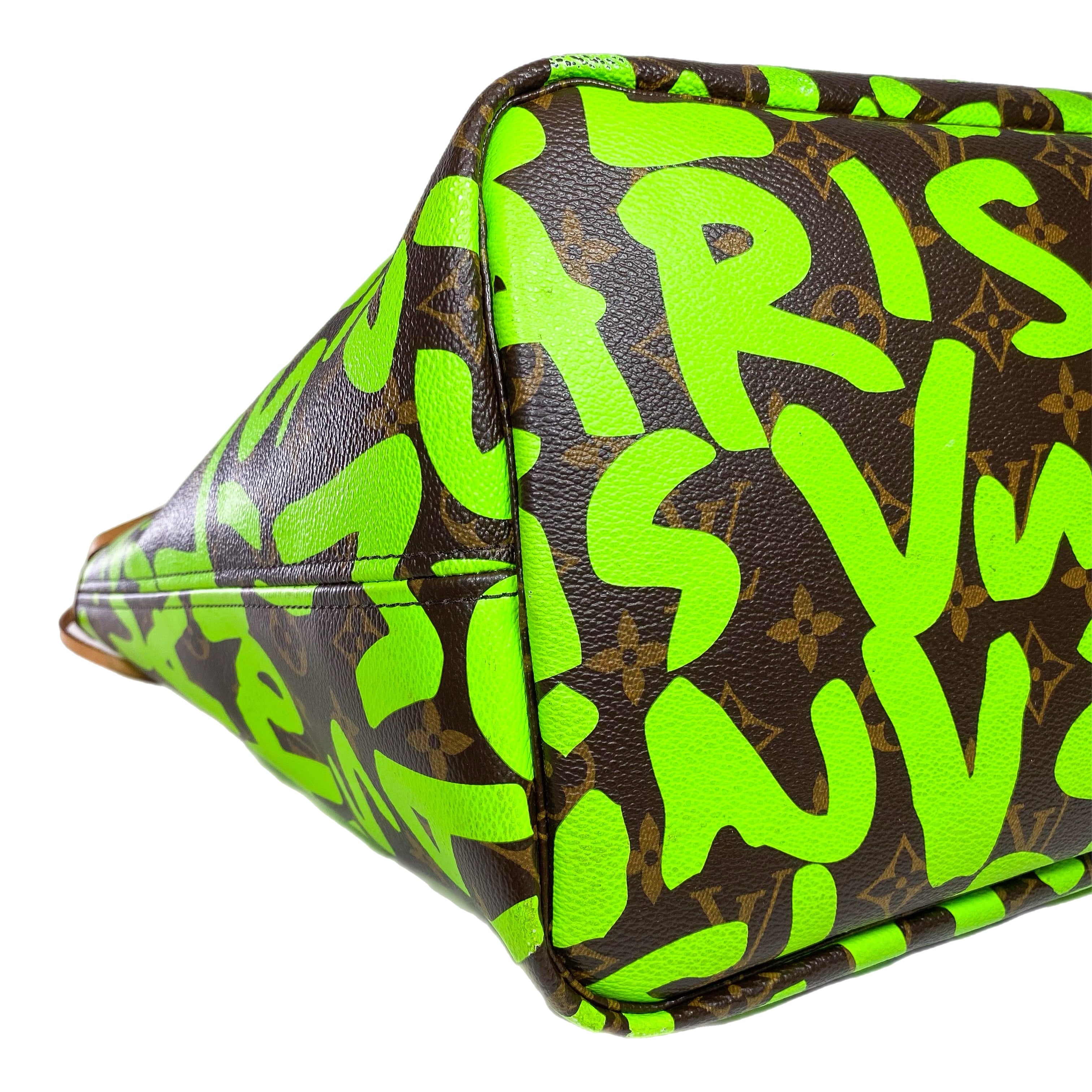 Louis Vuitton x Stephen Sprouse Monogram Green Graffiti Neverfull GM