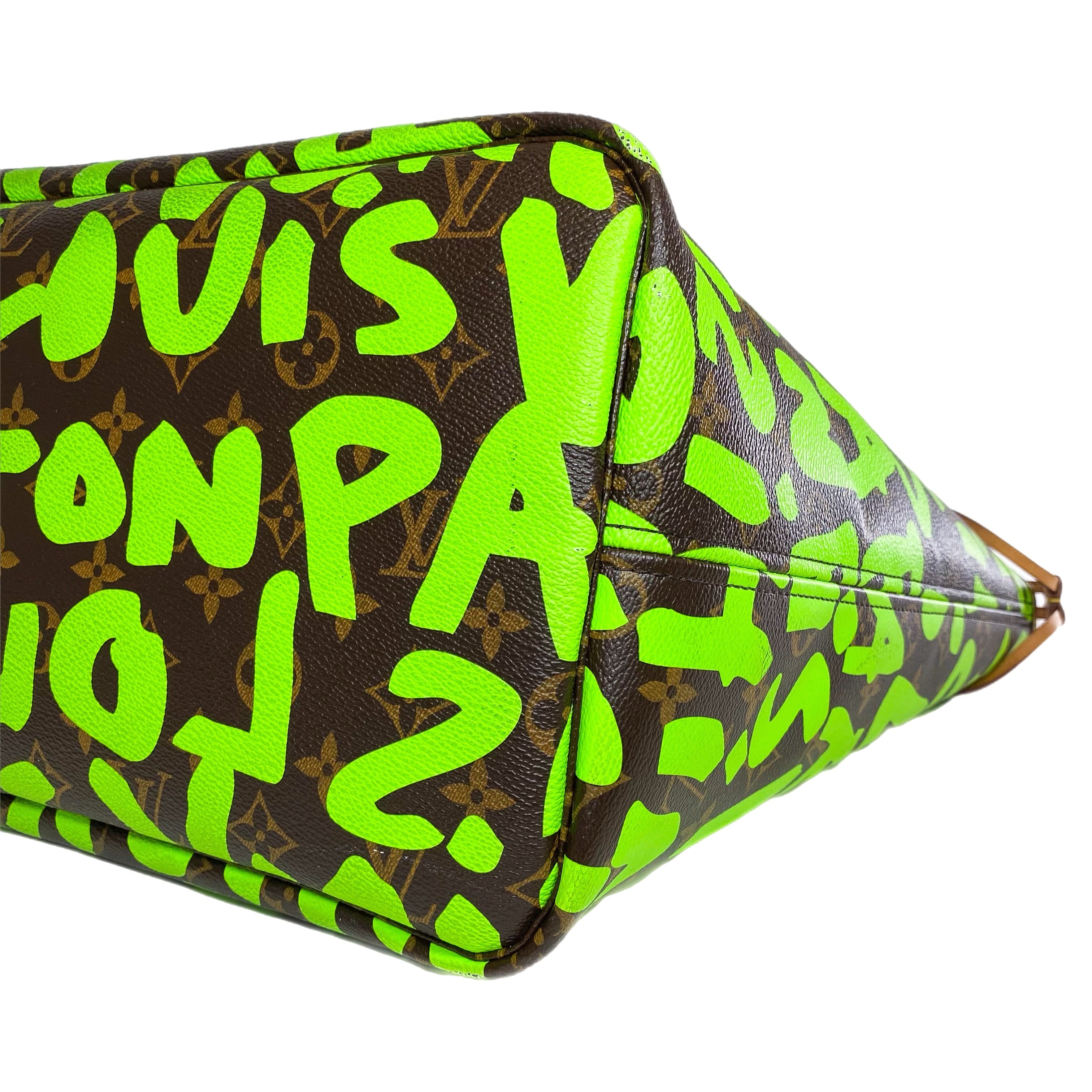 Louis Vuitton x Stephen Sprouse Monogram Green Graffiti Neverfull GM