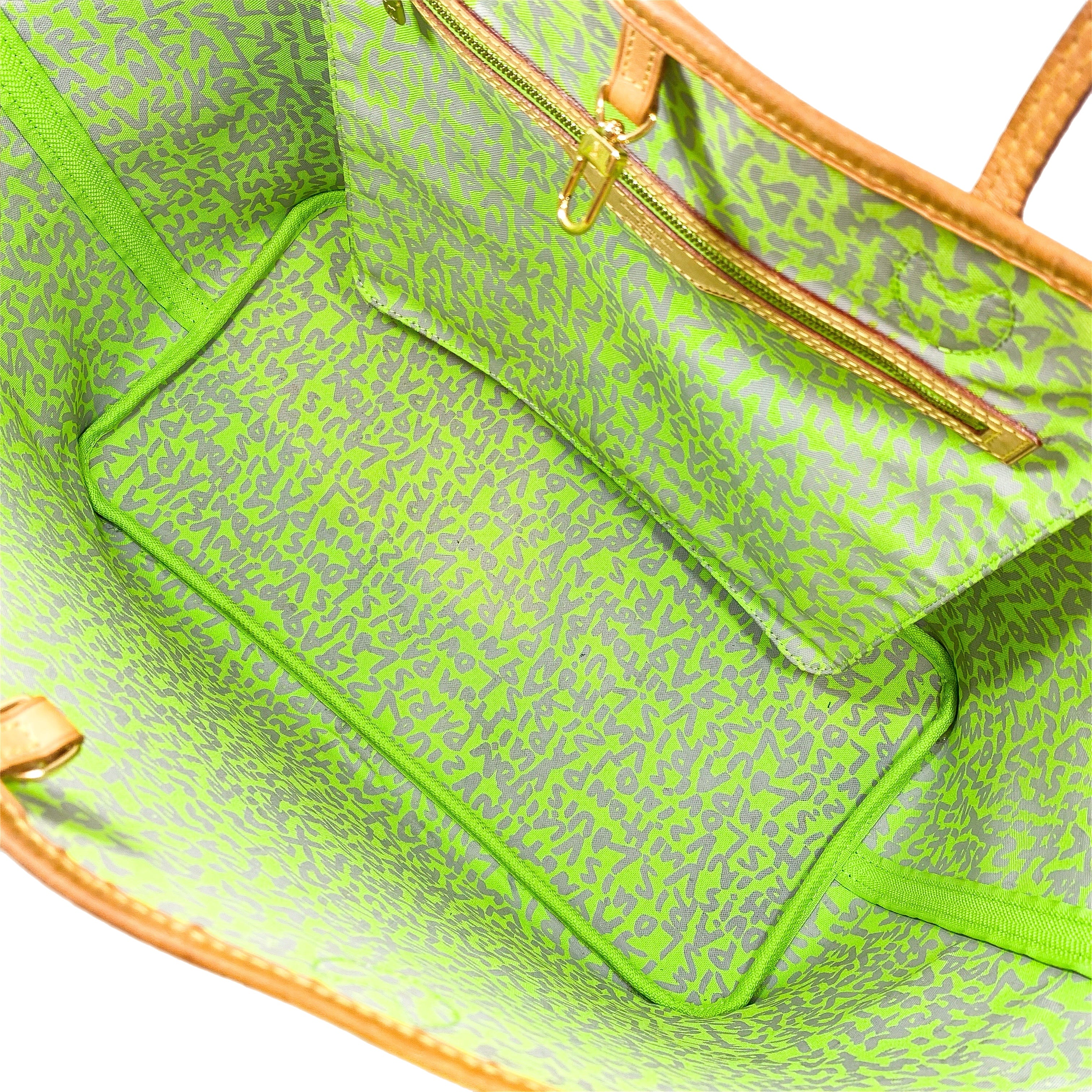 Louis Vuitton x Stephen Sprouse Monogram Green Graffiti Neverfull GM