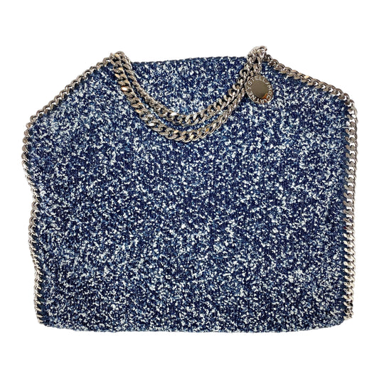 Stella McCartney Navy White Tweed Falabella
