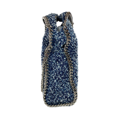 Stella McCartney Navy White Tweed Falabella