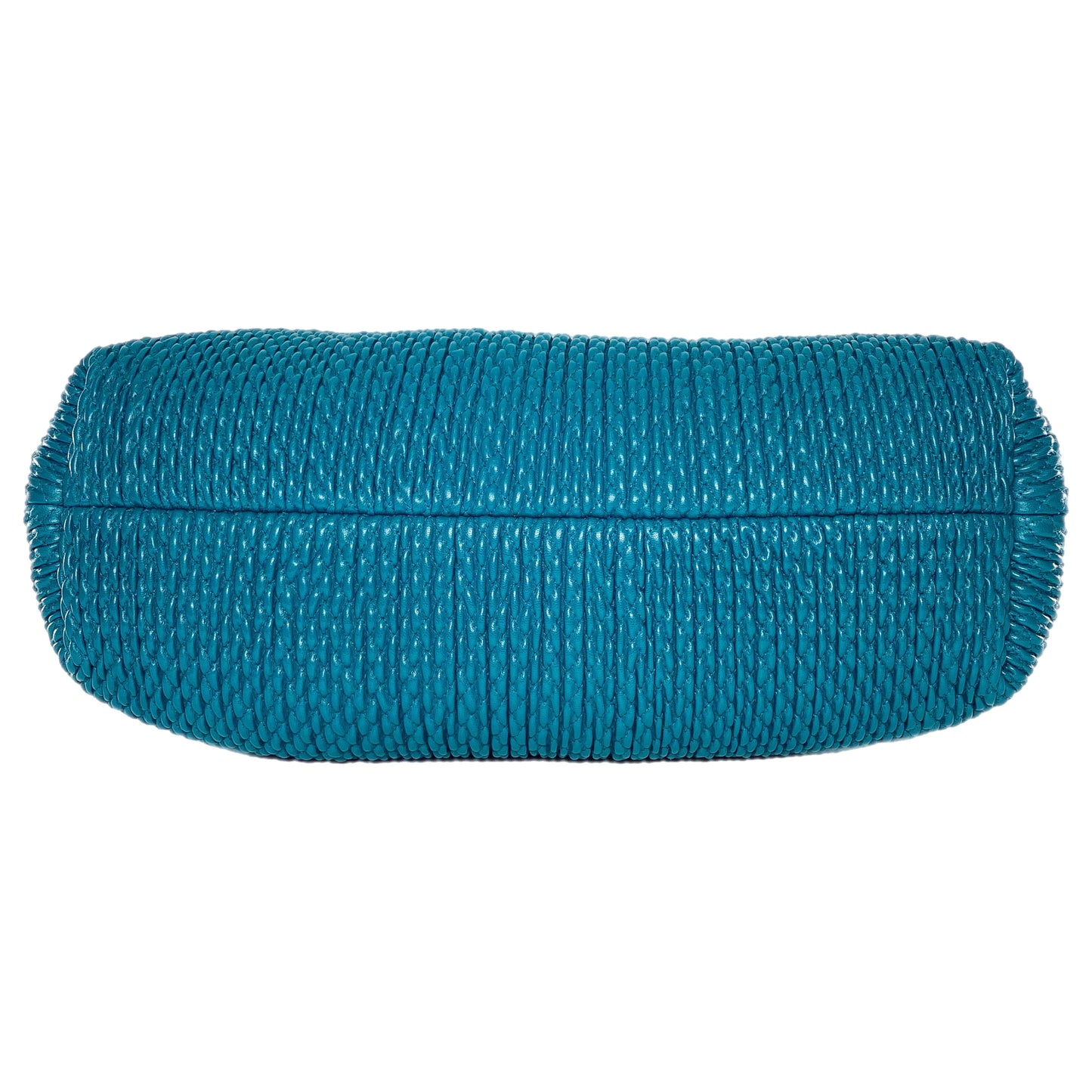 Bottega Veneta Mallard Knit The Point Triangle Bag