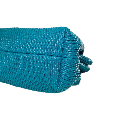 Bottega Veneta Mallard Knit The Point Triangle Bag