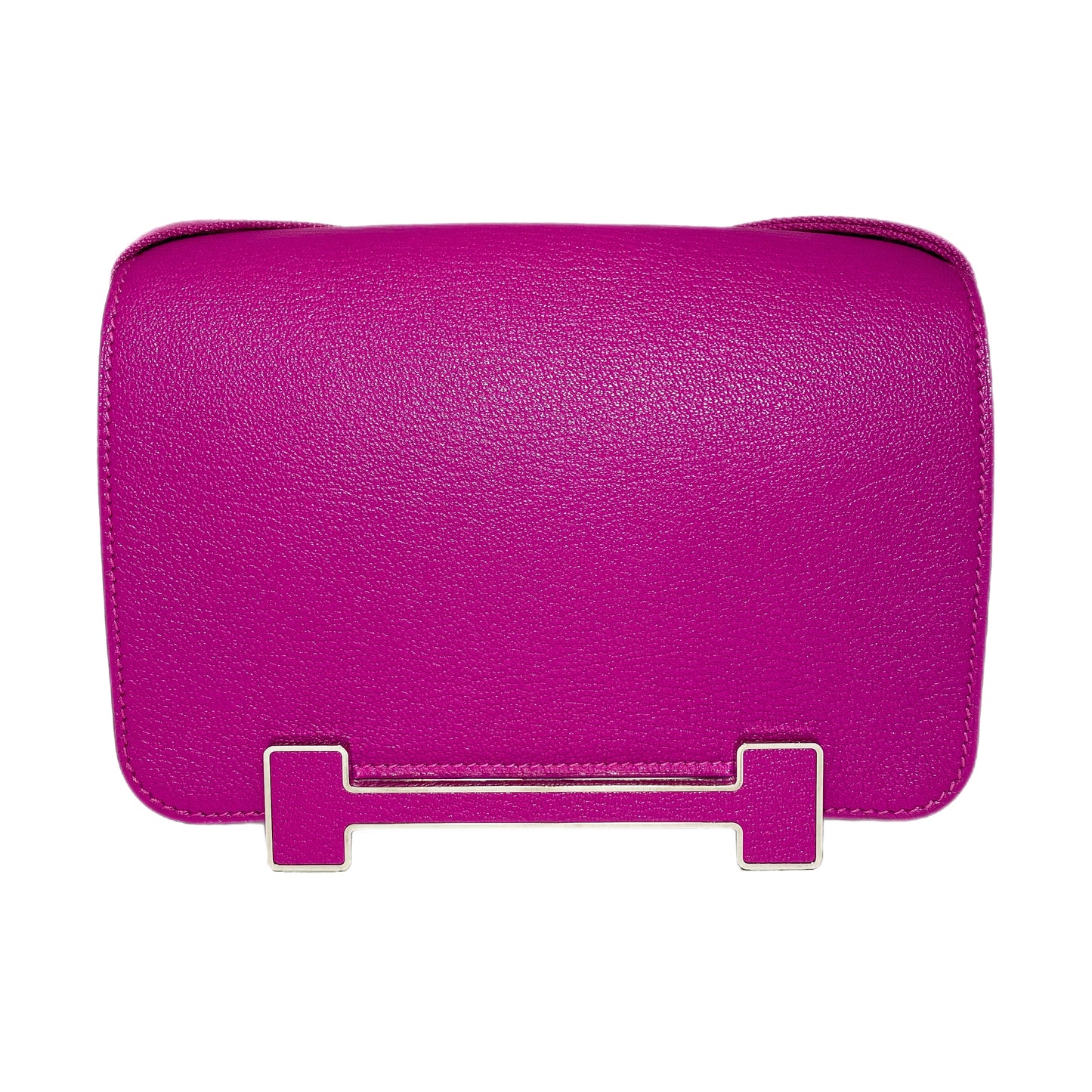 Hermes Geta Magnolia Chevre Palladium Hardware