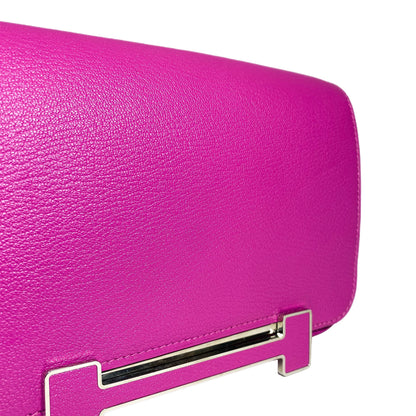 Hermes Geta Magnolia Chevre Palladium Hardware