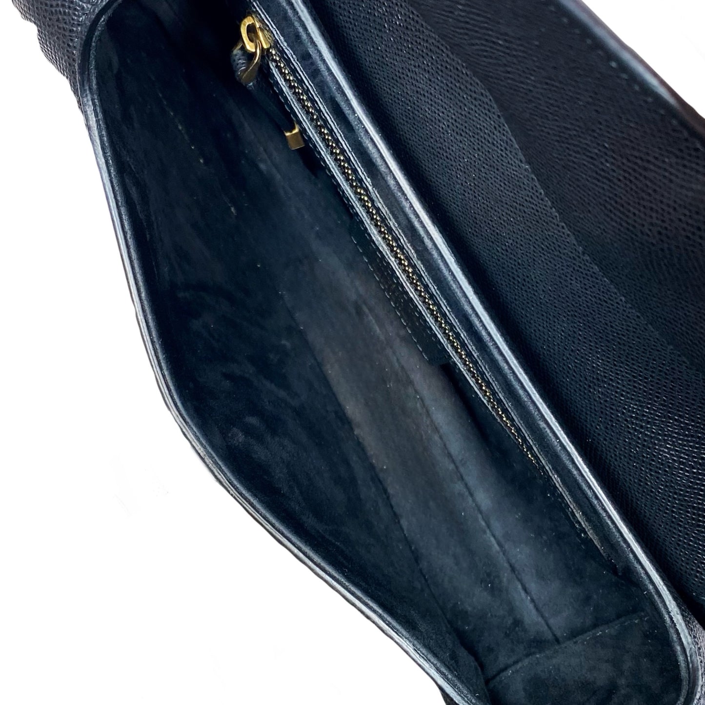 Dior Black Saddle Bag