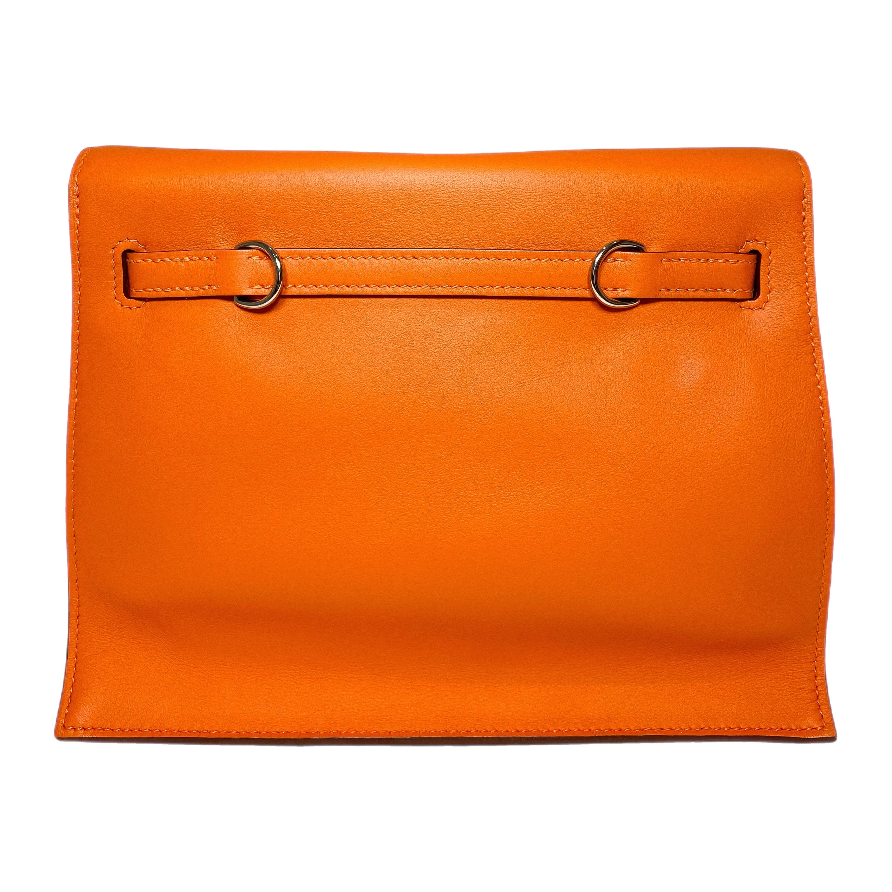 Hermes Kelly Danse Orange Evercolor Palladium Hardware – Consign