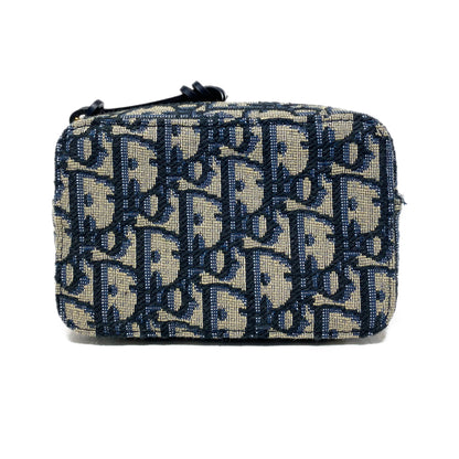 Dior Navy Oblique Belt Pouch