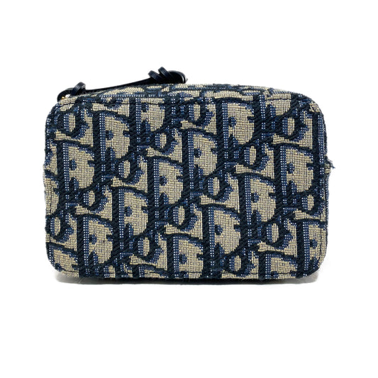 Dior Navy Oblique Belt Pouch