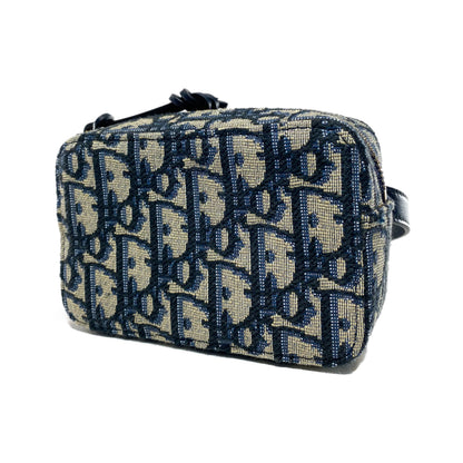 Dior Navy Oblique Belt Pouch