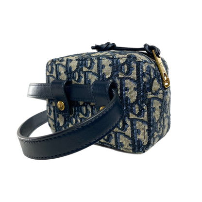 Dior Navy Oblique Belt Pouch