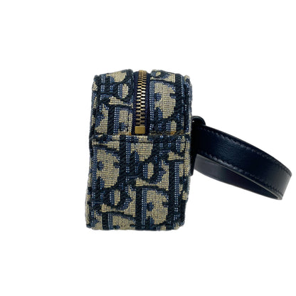 Dior Navy Oblique Belt Pouch