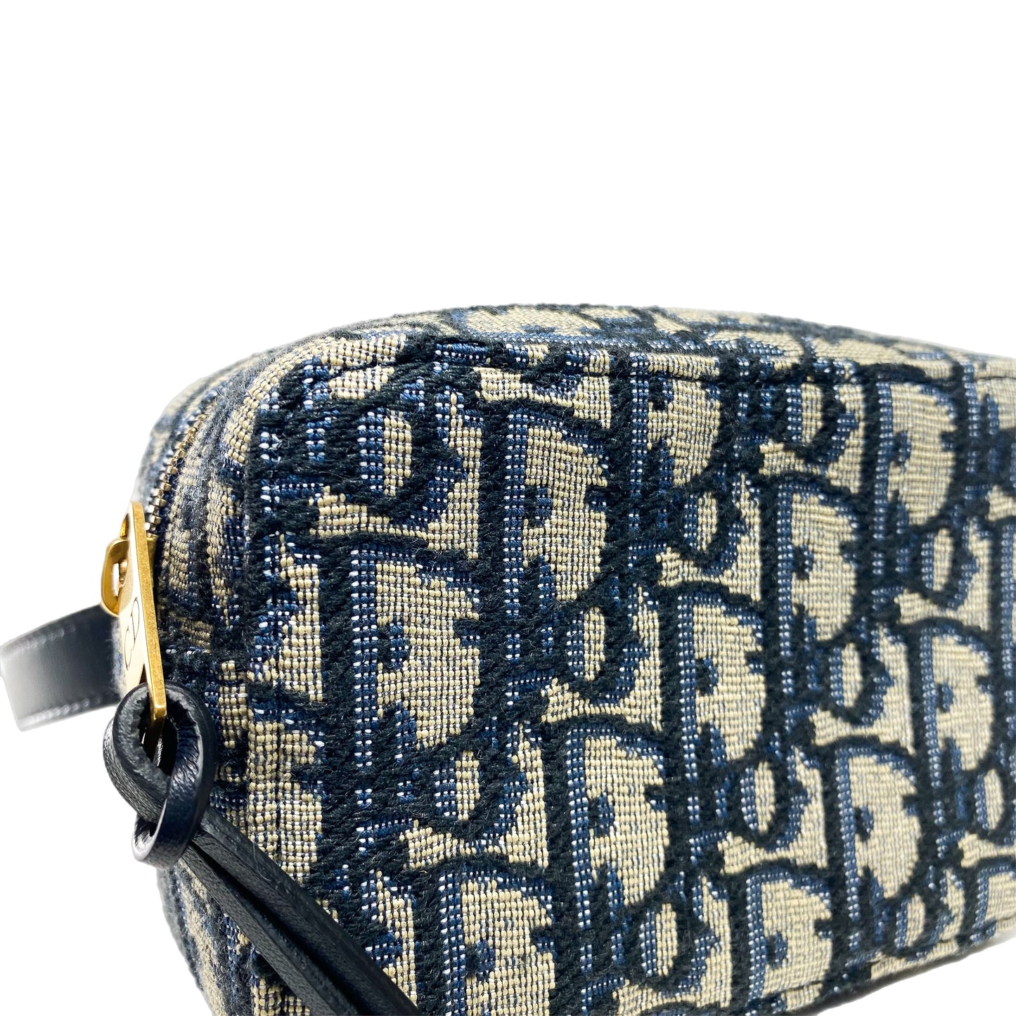 Dior Navy Oblique Belt Pouch