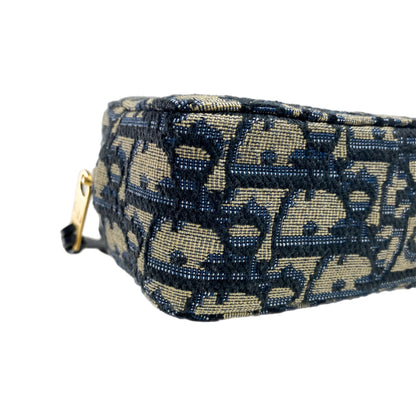 Dior Navy Oblique Belt Pouch