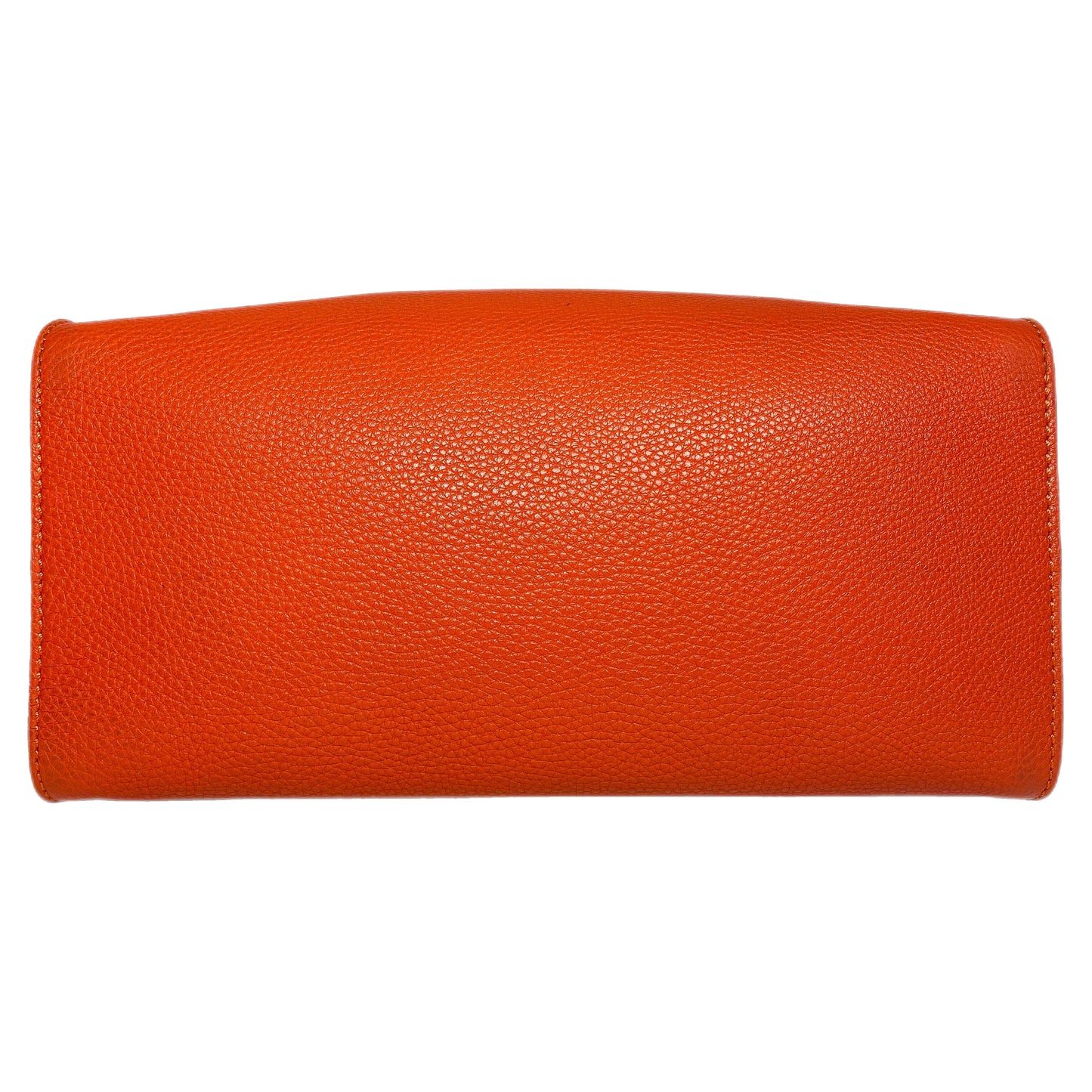 Fendi Dark Orange Lei Boston Tote