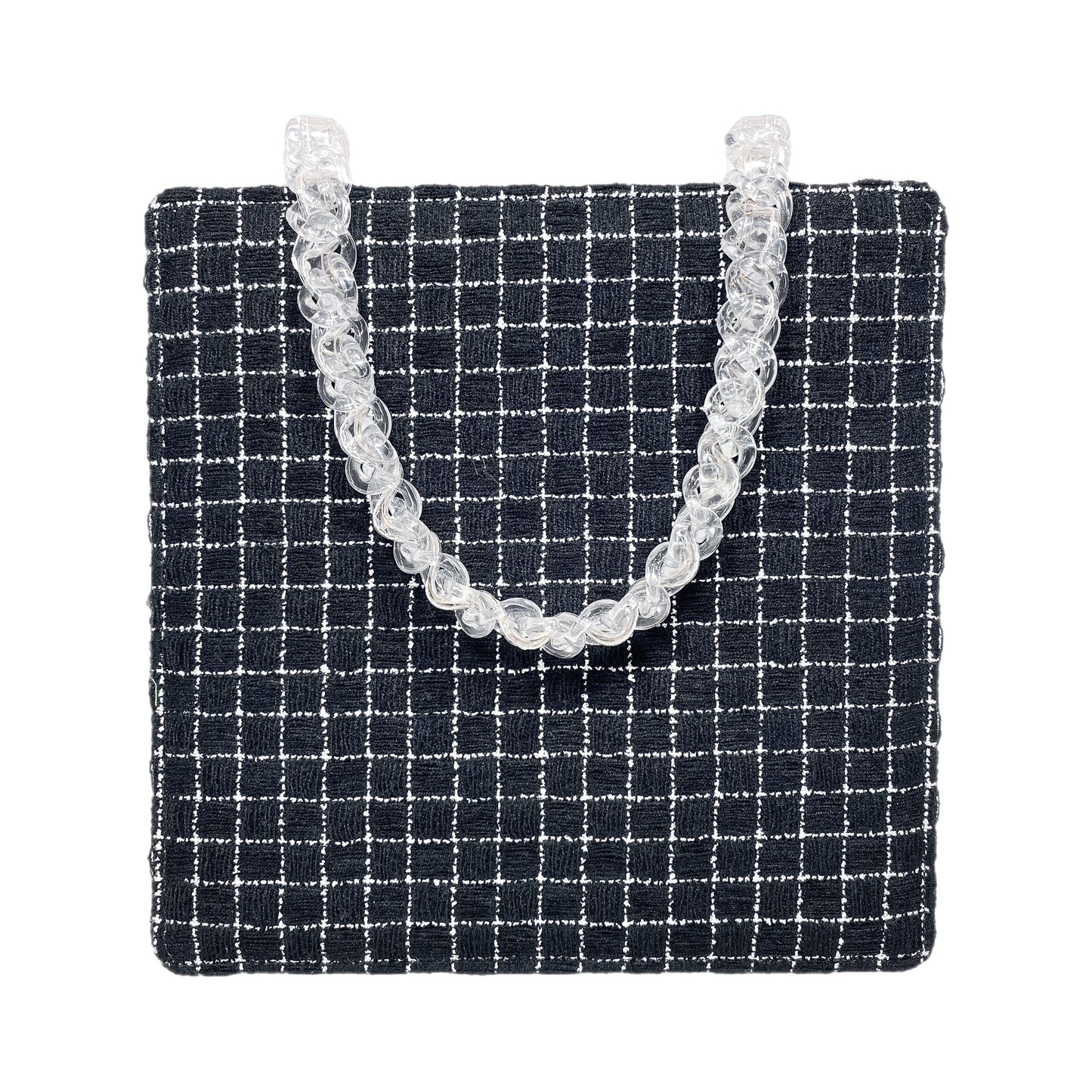 Chanel Black White Tweed Absolute Bag