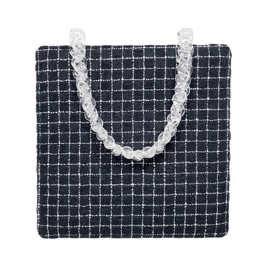 Chanel Black White Tweed Absolute Bag