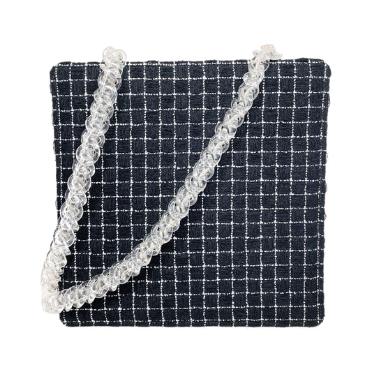 Chanel Black White Tweed Absolute Bag