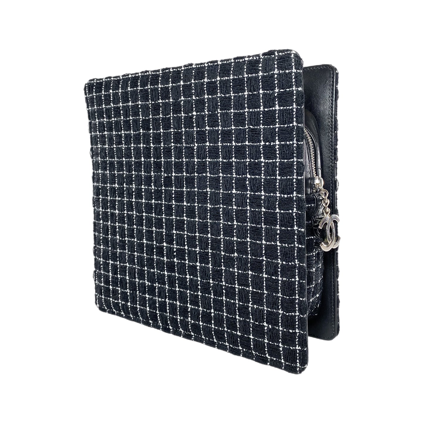 Chanel Black White Tweed Absolute Bag