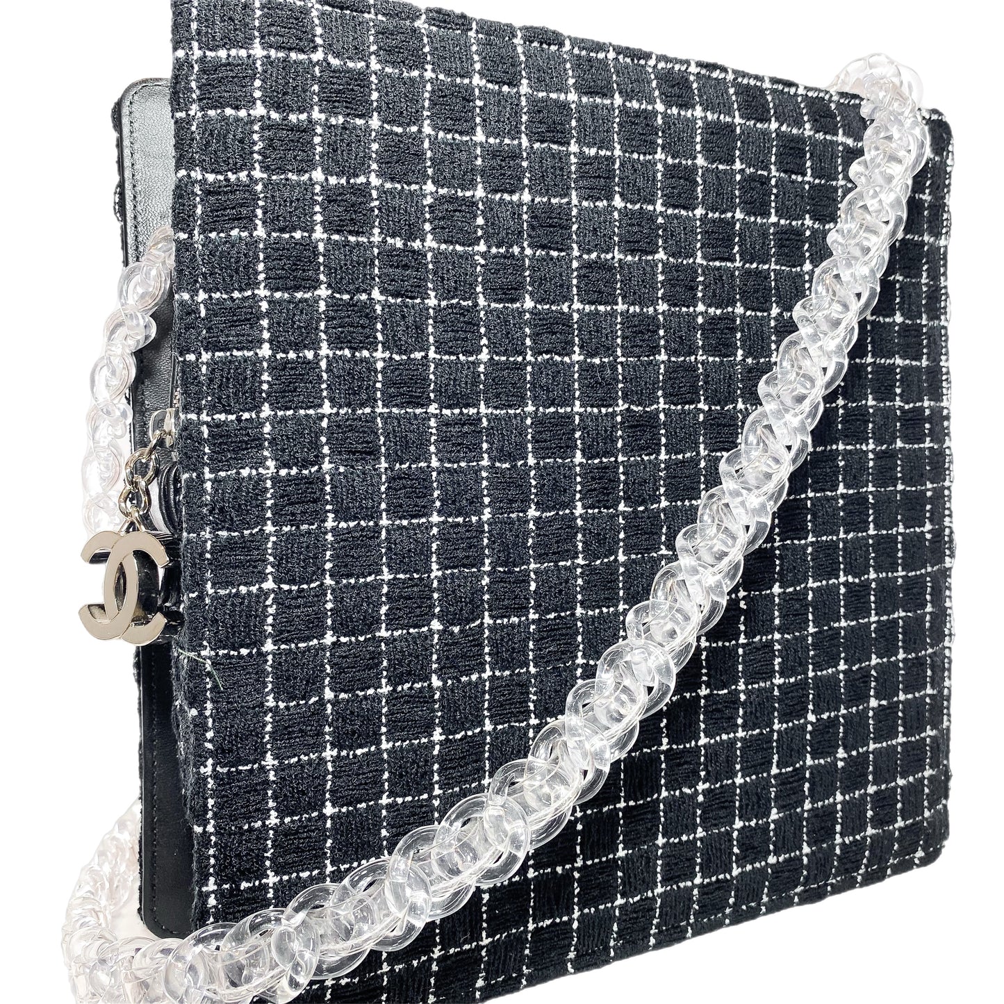 Chanel Black White Tweed Absolute Bag