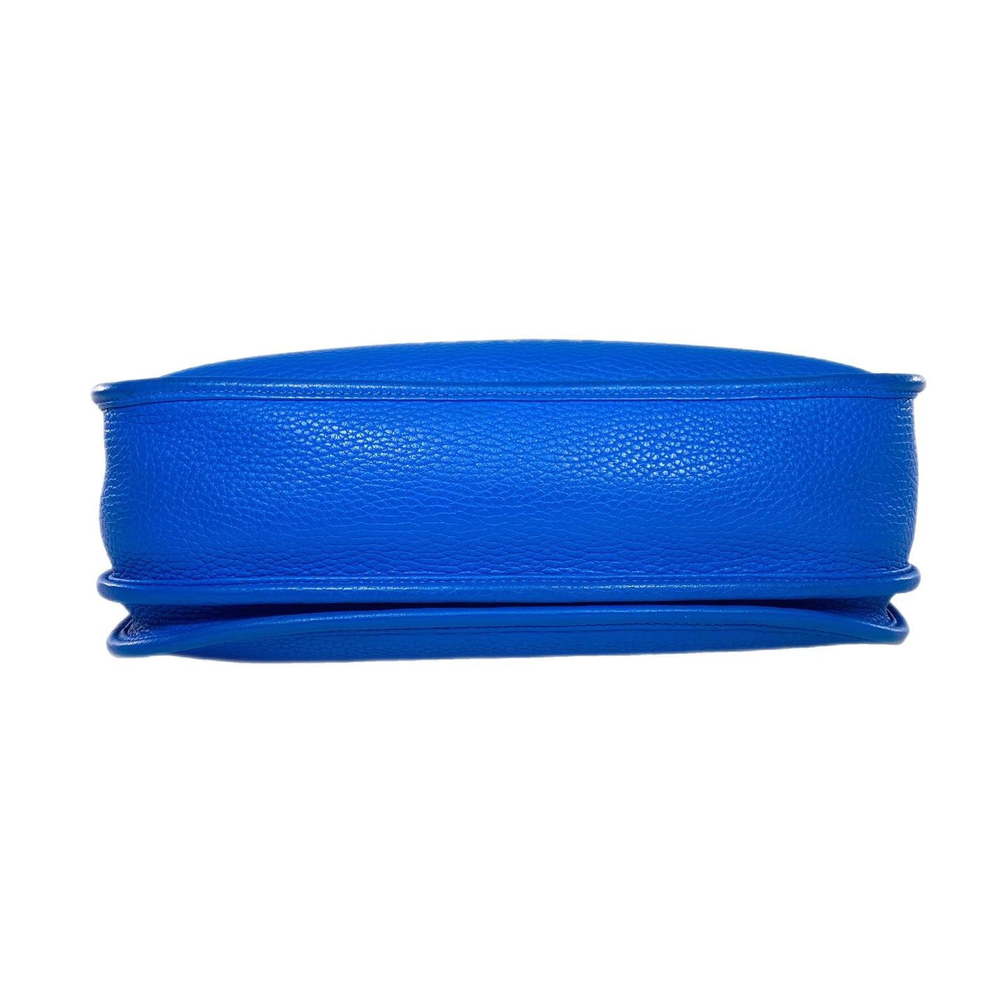 Hermes Evelyne III PM Bleu Hydra Clemence Palladium Hardware