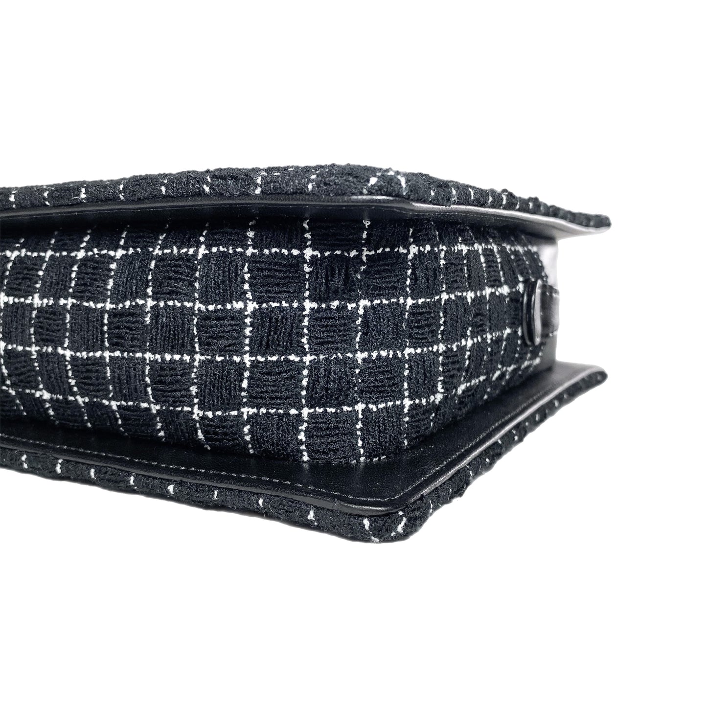Chanel Black White Tweed Absolute Bag