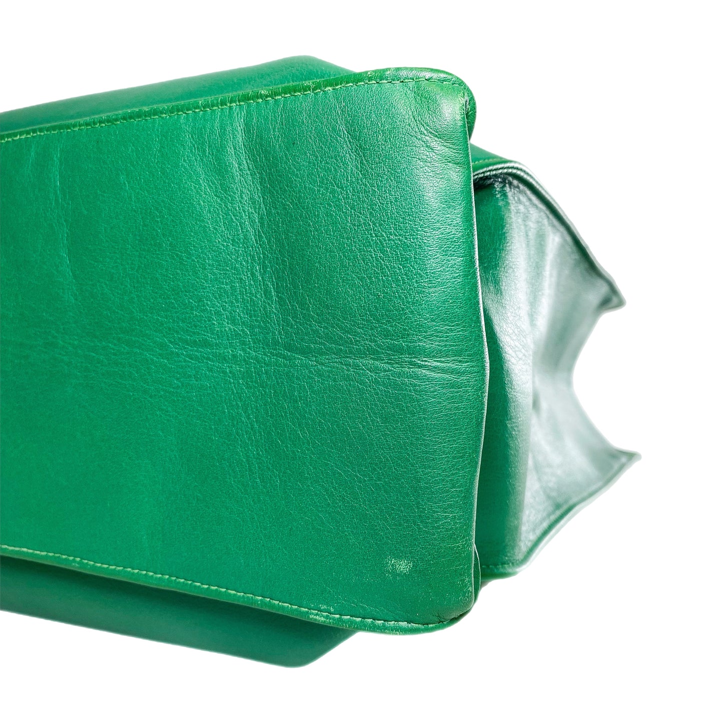 Chanel Green Jumbo XL Timeless Shopping Tote