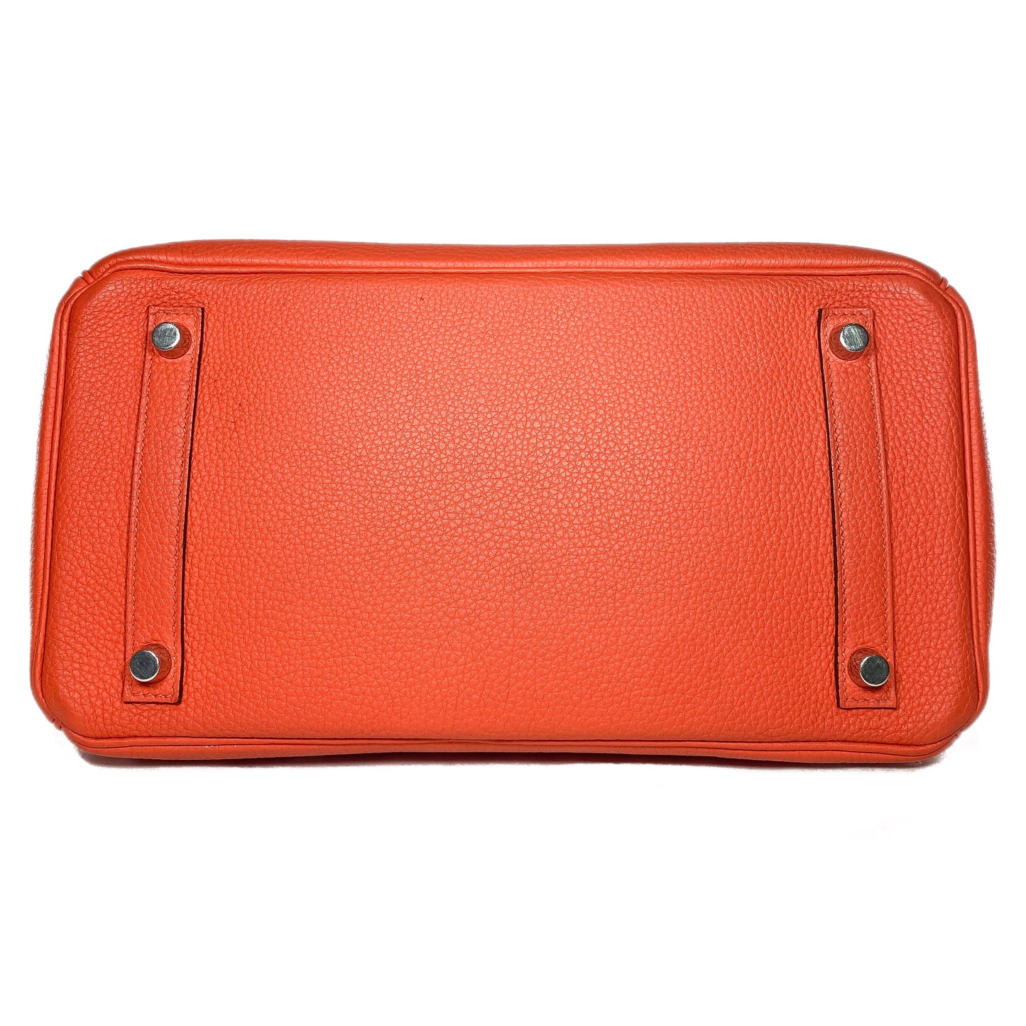 Hermes Birkin 30 Feu Togo Palladium Hardware